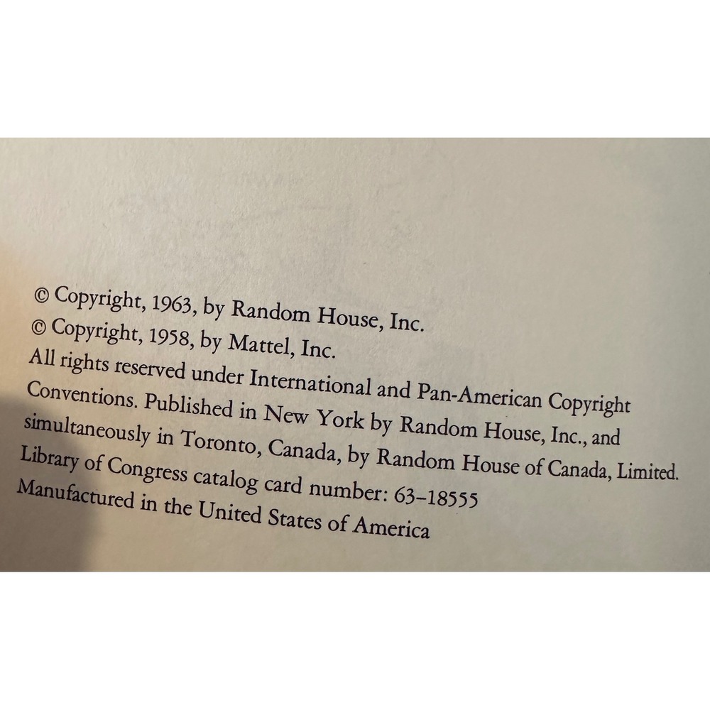 Vintage 1963 Barbie's Hawaiian Holiday Hardcover Book Bette Lou Maybee Mattel - Picture 5 of 5